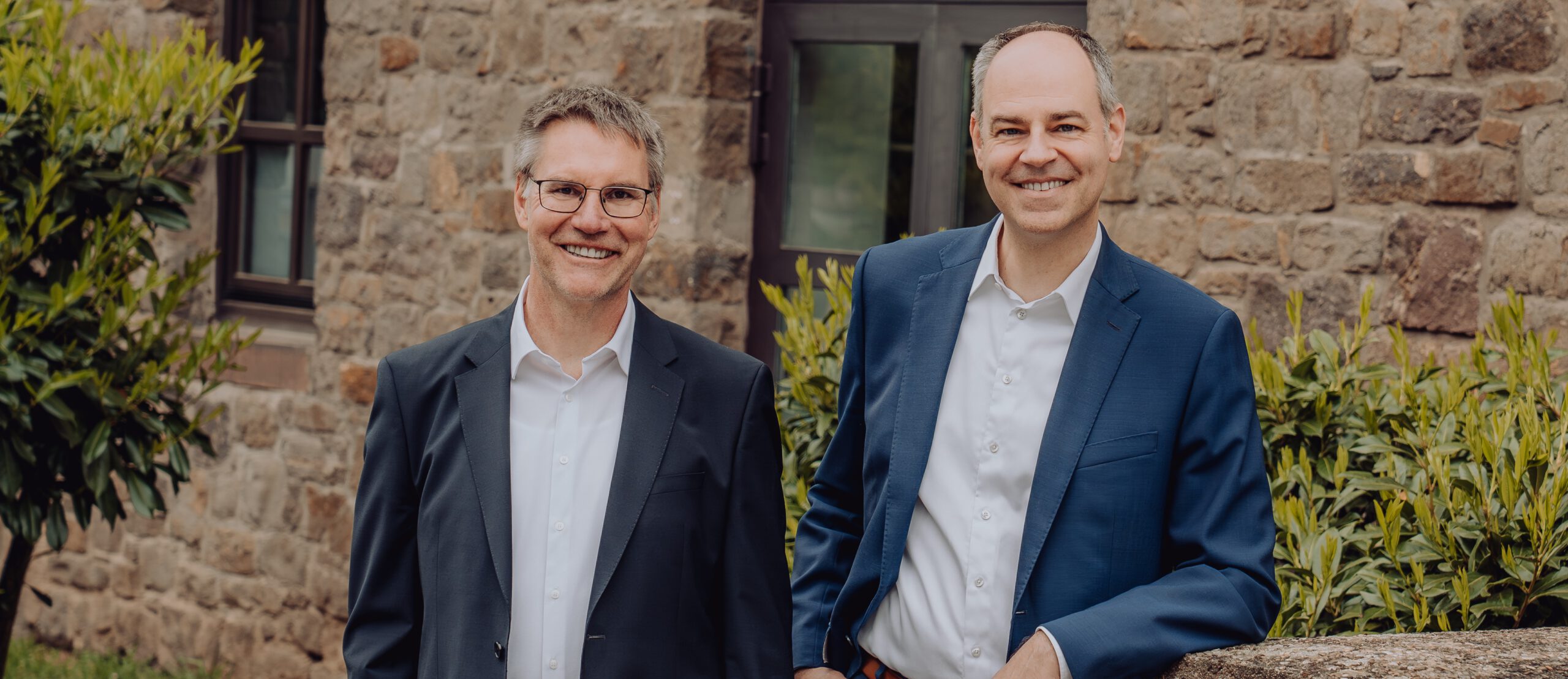 Die Stiftung Nieder-Ramstädter Diakonie zukunftsfähig ausrichten Dr. Thorsten Hinz, pädagogischer Vorstand und Christian Fuhrmann, kaufmännischen Vorstand